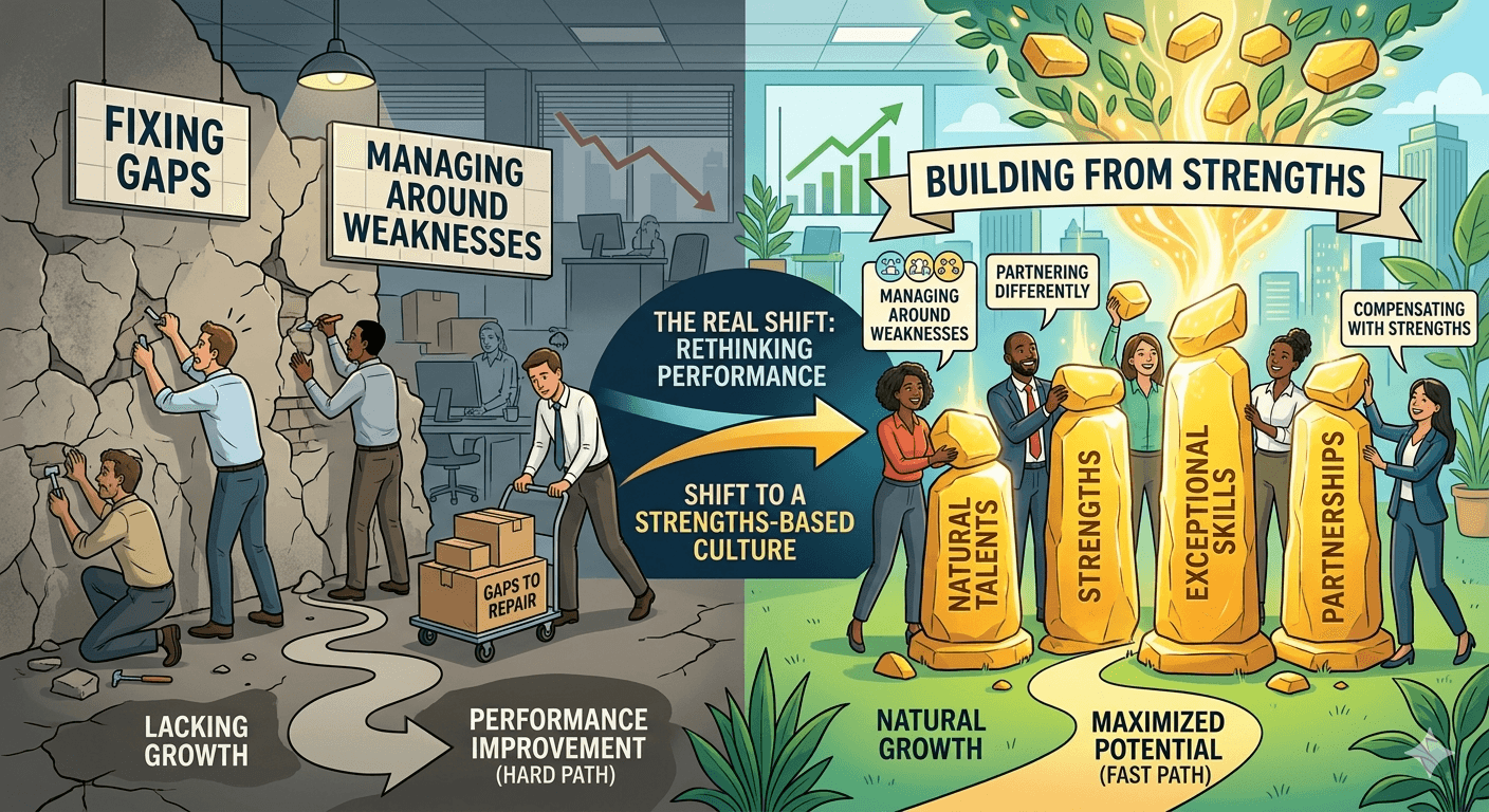 Pre-Reading: Rethinking Performance — The Shift to a Strengths-Based Culture